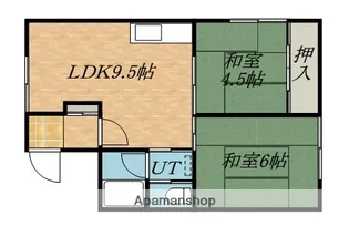 一条ハイツ【2階】の間取り