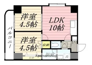 メープル北27条【603号室】の間取り