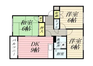 ロイヤル麻生【103号室】の間取り