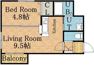 ル・ファールN25【2階】の間取り
