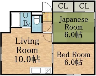 ノースハウス【1階】の間取り