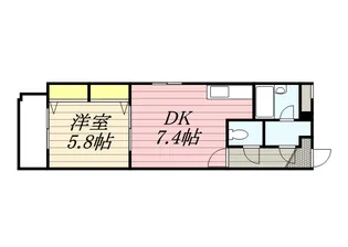 レジデンス高石【0303号室】の間取り