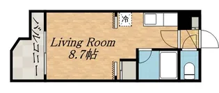 ガーデンヒルズ麻生【202号室】の間取り