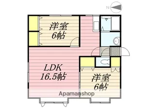 メゾン NK【2階】の間取り