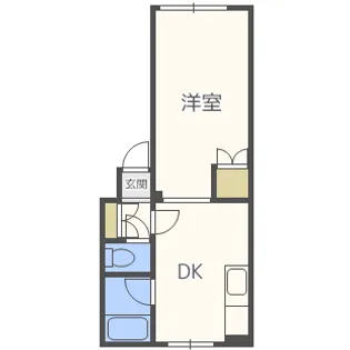 アーヴァンTOMO【1階】の間取り