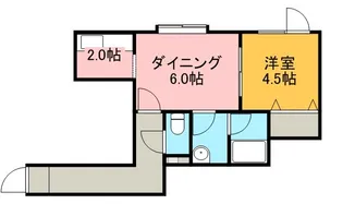 カーサ・ビバーチェ【105号室】の間取り
