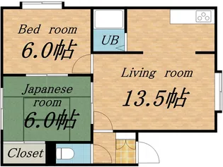 ソシアルトミイNO.12【7号室】の間取り