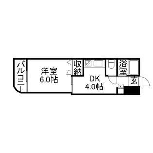 グレース22【208号室】の間取り