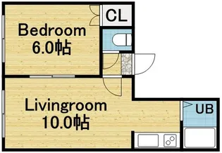 SAPPORO元町壱番館【205号室】の間取り