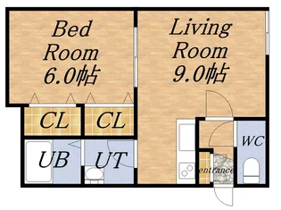 ベネッセ21【204号室】の間取り