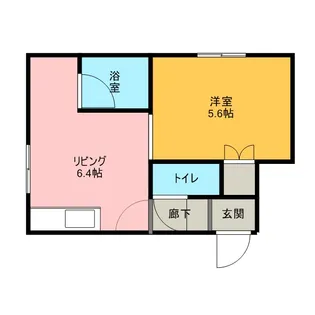 ラパン・アジールA【4階】の間取り