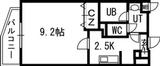 スカイヒルズN15【01302号室】の間取り