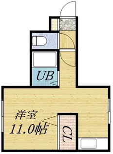 パラシオンN29【3階】の間取り