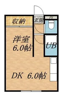 キャスティ86【205号室】の間取り