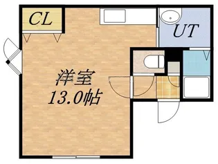 カトレアⅠ【202号室】の間取り