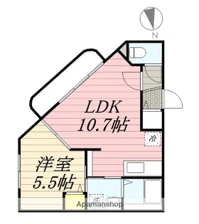 ウィングガーデン【2階】の間取り