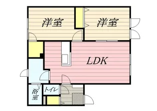 サンライズ21【2階】の間取り