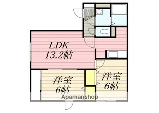 ドミール・静【103号室】の間取り