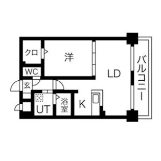 ライブグレース【7階】の間取り