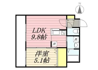 セブンスコートN14【7階】の間取り