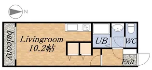 グレイスコート北18条【5階】の間取り