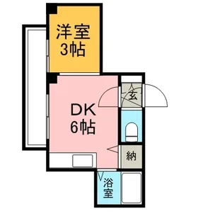 フジコーポ【503号室】の間取り