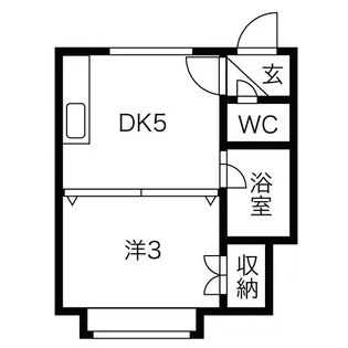 M・NハイツⅢ【3階】の間取り