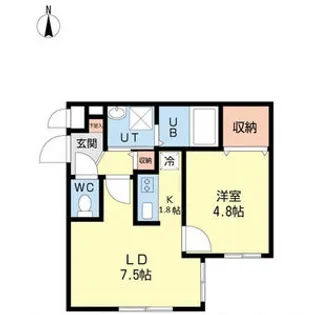 プランドールL【4階】の間取り