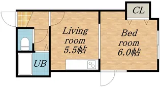 ピコ.N36【202号室】の間取り
