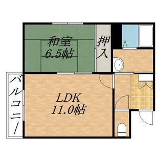 藤田ビル【205号室】の間取り