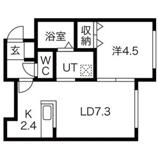 アルバ元町【306号室】の間取り