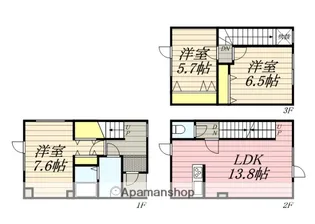アドアストラ屯田北【1階】の間取り