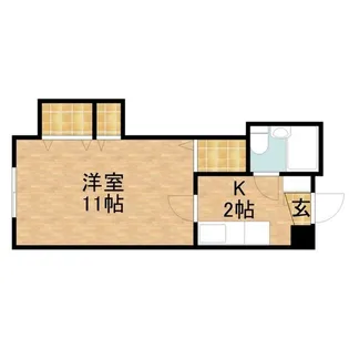 麻生アーバンハイツ【101号室】の間取り