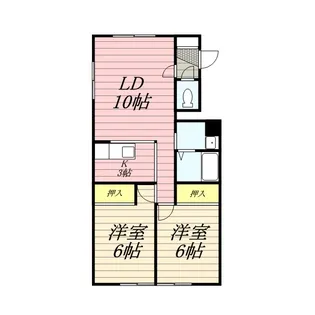 シェスティラル34【1階】の間取り