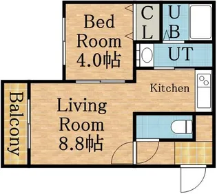 レラステージ26【3階】の間取り