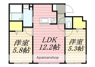 CLASSE N32【4階】の間取り