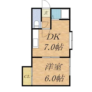 ルミエールエイト【201号室】の間取り