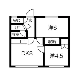コーポ高橋【201号室】の間取り