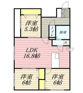 パークサイドN35【4階】の間取り
