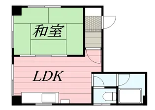 サンエービル【302号室】の間取り