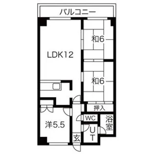 ソレイユ31【606号室】の間取り