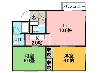 ファミール23【2階】の間取り