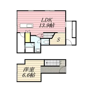 LIEN DE SIX【0303号室】の間取り