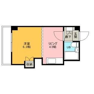 シティハイムN18【7階】の間取り