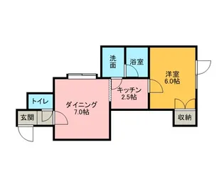 ブリーズハウス【3階】の間取り