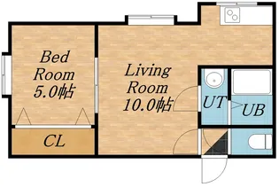 アメニティコート【0204号室】の間取り