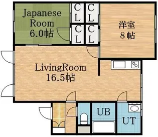 エトワール38【0101号室】の間取り