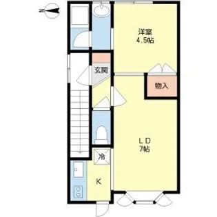 メモワールメゾン【201号室】の間取り