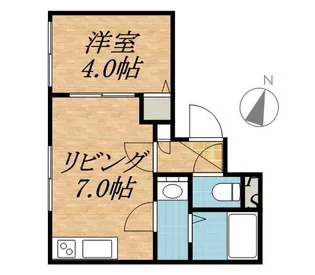 麻生リーブス【101号室】の間取り