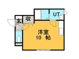 グレースコート【0102号室】の間取り